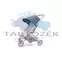 Thule Spring Canopy 11300301 babakocsi napellenző, Kék