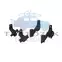 Thule Sleek Sibling Seat 11000212,Fekete