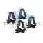 Cruz Evo Rack Module 941-371 Safari tetőkosár rögzítő 4db, fekete