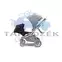 Thule Sleek Sibling Seat 11000212,Fekete