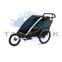 Thule Chariot Cab 2 10204021 Multifunkciós gyermekszállító, fekete/sötétzöld