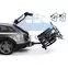 Thule EasyFold XT FIX4BIKE F 966500 3-as kerékpártartó vonóhorogra, Fekete