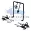 CRUZ Tailo 940-442 kerékpártartó adapter 2db kerékpárhoz, fekete