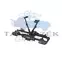 Spinder TX2 S30005 E-bike ready kerékpárszállító vonóhorogra, fekete