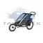 Thule Chariot Cross 2 Single 10201034, Dark Slate