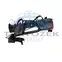 Thule OutPace 9012100 2-es E-bike ready kerékpártartó vonóhorogra