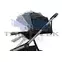Thule Sleek mózeskosárral 11000007 babakocsi Fekete
