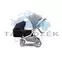Thule Sleek mózeskosárral 11000007 babakocsi Fekete