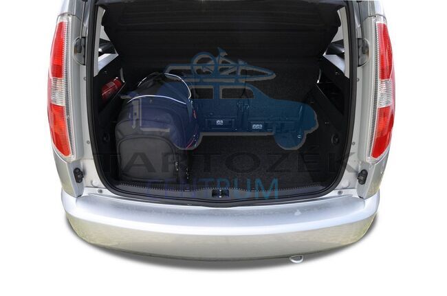 Kjust utazótáska szett Skoda Roomster 2006-2015, 4 darab táskával (7037021)