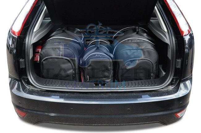 Kjust utazótáska szett Ford Focus Hatchback 2004-2011, 4 darab táskával (7015016)