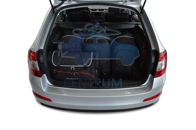 Kjust utazótáska szett Skoda Octavia Kombi 2013-2020, 5 darab táskával (7037017)