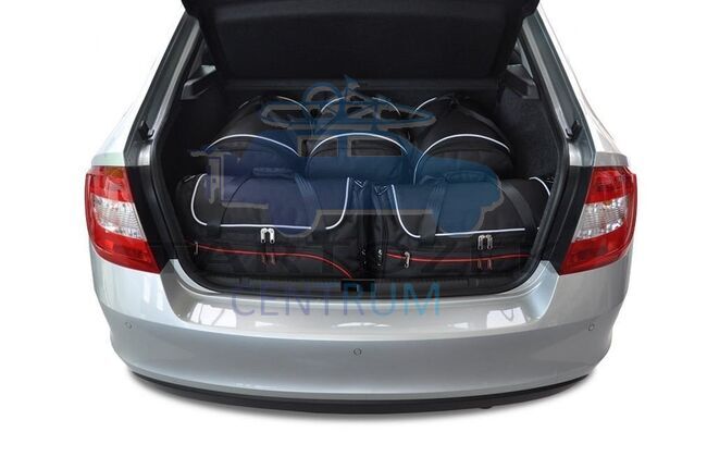 Kjust utazótáska szett Skoda Rapid Liftback 2012+, 5 darab táskával (7037019)