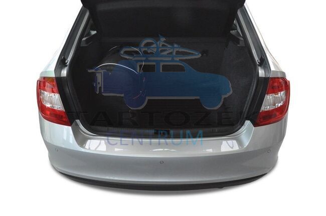 Kjust utazótáska szett Skoda Rapid Liftback 2012+, 5 darab táskával (7037019)