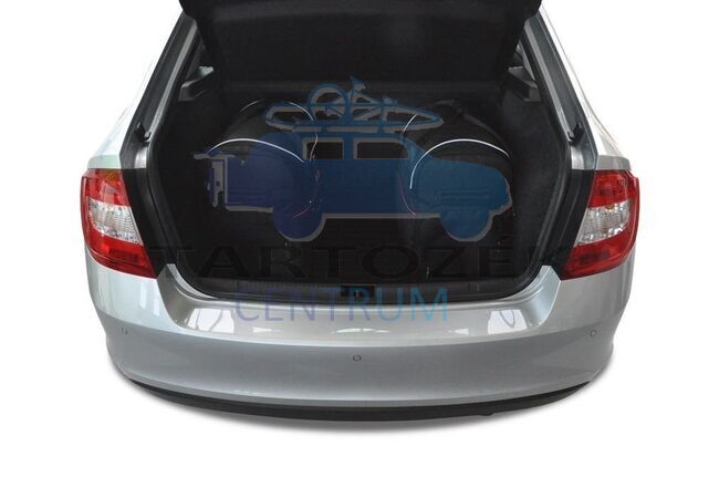 Kjust utazótáska szett Skoda Rapid Liftback 2012+, 5 darab táskával (7037019)