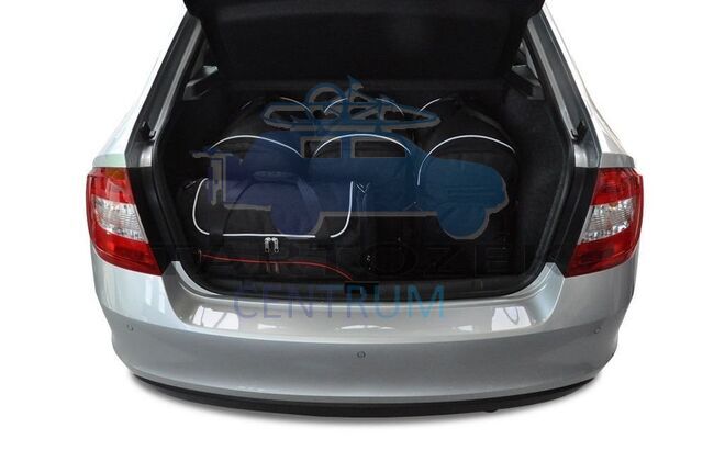 Kjust utazótáska szett Skoda Rapid Liftback 2012+, 5 darab táskával (7037019)