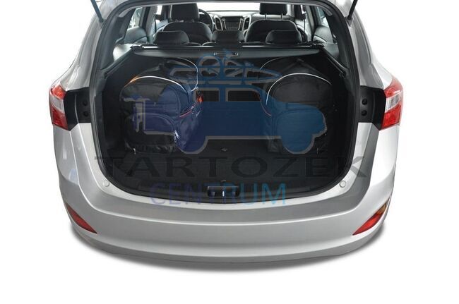 Kjust utazótáska szett Hyundai I30 Wagon 2012-2017, 5 darab táskával (7018017)