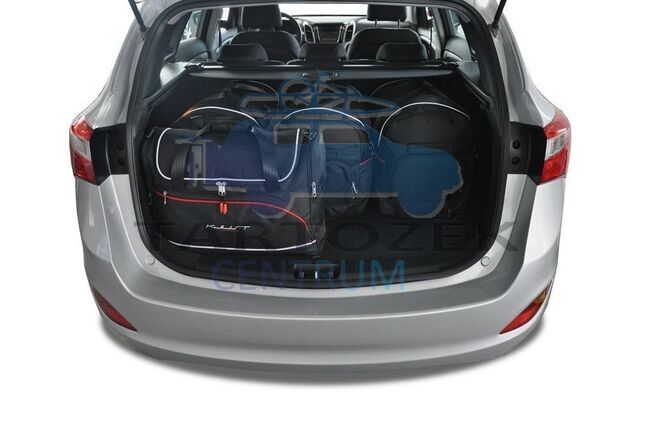 Kjust utazótáska szett Hyundai I30 Wagon 2012-2017, 5 darab táskával (7018017)