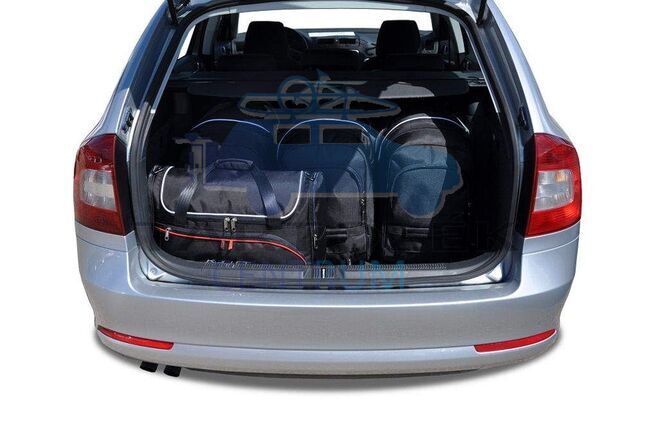Kjust utazótáska szett Skoda Octavia Kombi 2004-2013, 5 darab táskával (7037022)