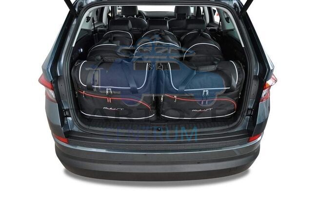 Kjust utazótáska szett Skoda Kodiaq 2016+, 5 darab táskával (7037024)