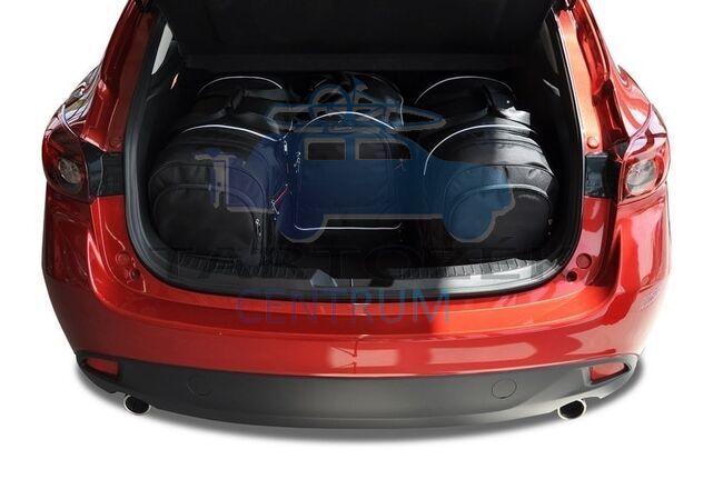 Kjust utazótáska szett Mazda 3 Hatchback 2013-2018, 4 darab táskával (7026002)