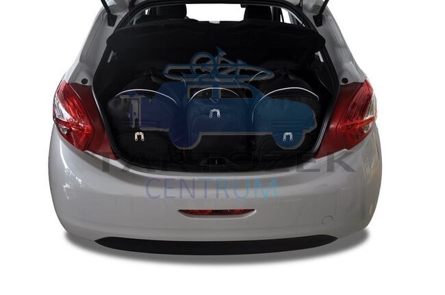 Kjust utazótáska szett Peugeot 208 Hatchback 2012-2015, 3 darab táskával (7032004)