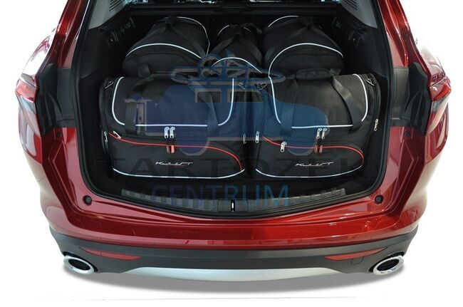 Kjust utazótáska szett Alfa Romeo Stelvio 2017+, 5 darab táskával (7001008)