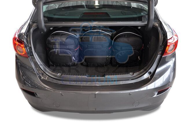 Kjust utazótáska szett Mazda 3 Limousine 2013-2018, 5 darab táskával (7026003)