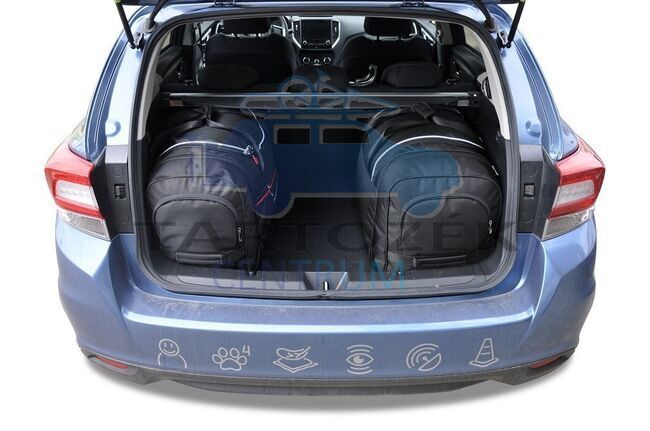 Kjust utazótáska szett Subaru Impreza 2017+, 4 darab táskával (7038025)