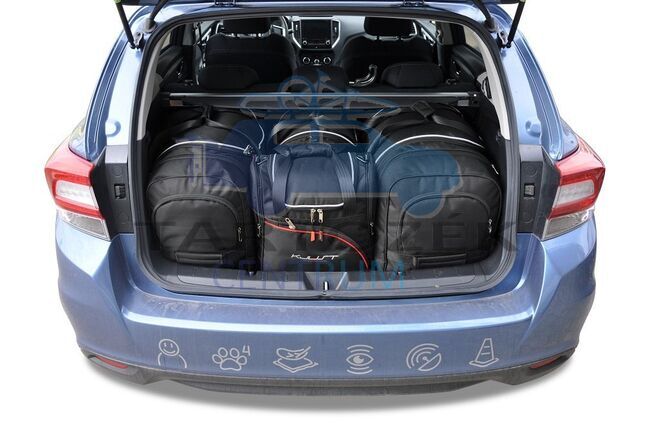 Kjust utazótáska szett Subaru Impreza 2017+, 4 darab táskával (7038025)
