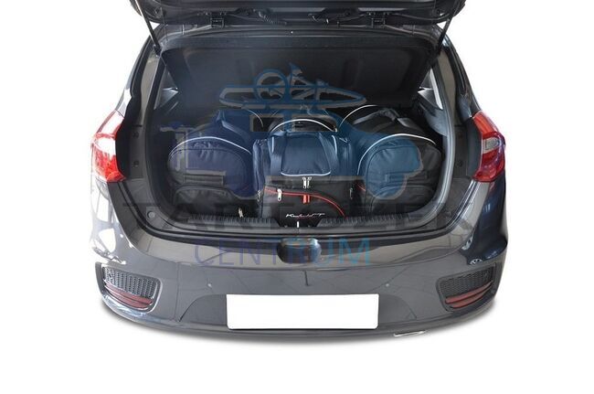 Kjust utazótáska szett Kia Ceed Hatchback 2012-2018, 4 darab táskával (7022003)