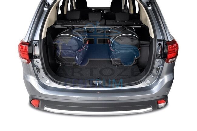 Kjust utazótáska szett Mitsubishi Outlander 2012+, 5 darab táskával (7029014)