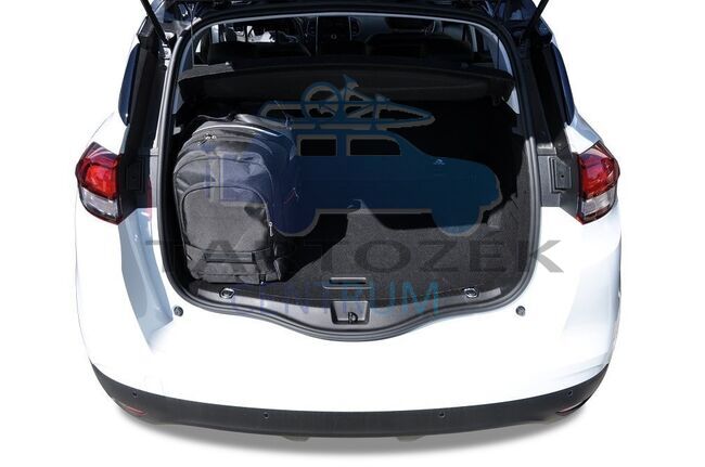 Kjust utazótáska szett Renault Scenic 2015-, 4 darab táskával (7034007)
