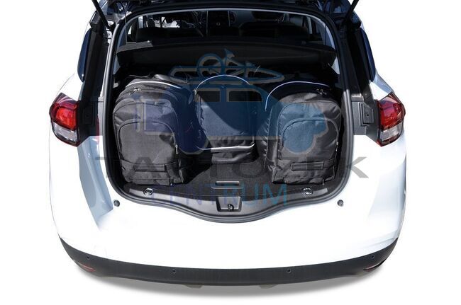 Kjust utazótáska szett Renault Scenic 2015-, 4 darab táskával (7034007)