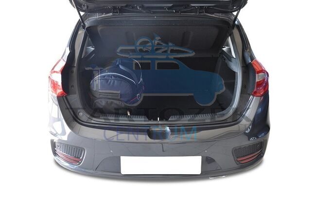 Kjust utazótáska szett Kia Ceed Hatchback 2012-2018, 4 darab táskával (7022003)