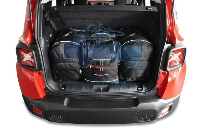 Kjust utazótáska szett Jeep Renegade 2014+, 4 darab táskával (7021011)