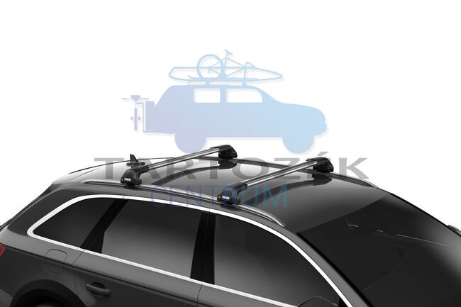 Thule Wingbar Edge tetőcsomagtartó integrált tetősines autókhoz (THU_720600_KIT6018_721400_721400)