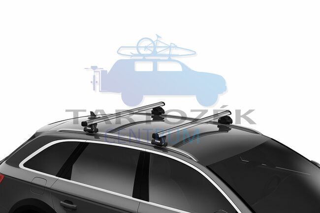 Thule ProfessionalBar tetőcsomagtartó integrált tetősines autókhoz (THU_710600_KIT6048_391000)