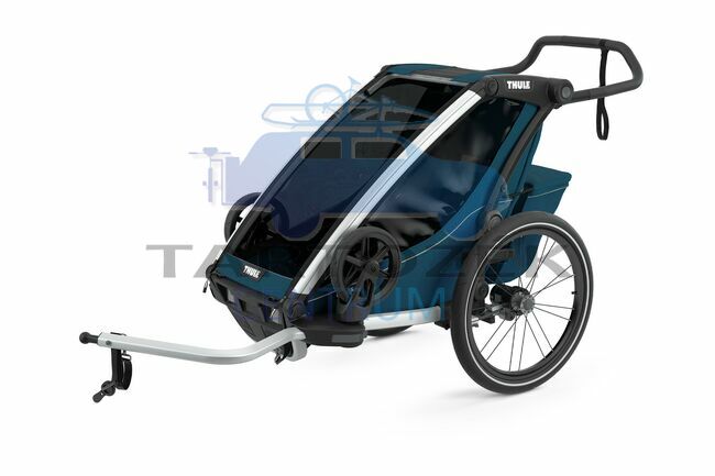 Thule Chariot Cross 1 10202021 Multifunkciós gyermekszállító, alumínium/kék