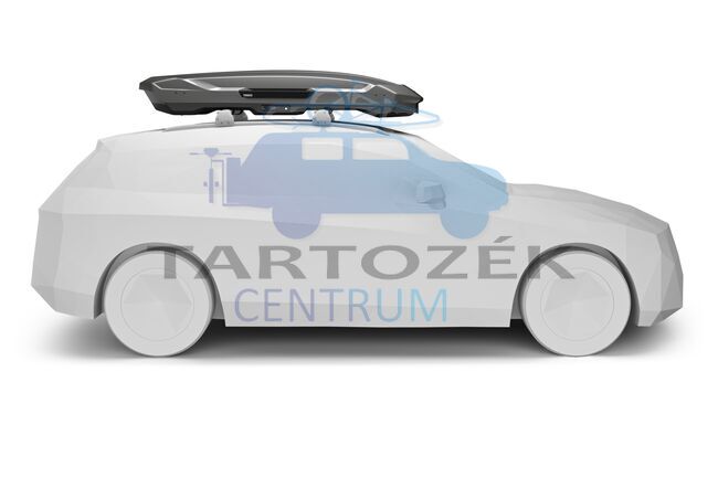 Thule Motion 3 XL Low 639401 tetőbox, titánszürke