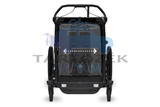 Thule Chariot Sport 2 Double 10201031, Black
