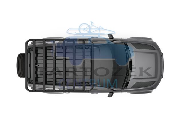 Thule tetőcsomagtartó platform Caprock XXL 611006, fekete