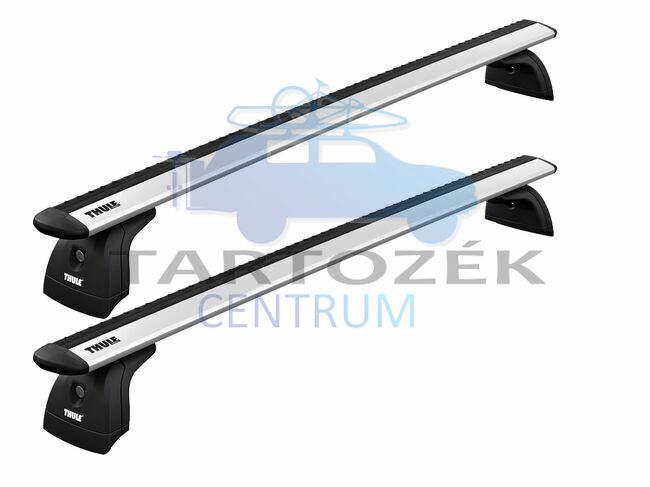 Thule Wingbar EVO alumínium tetőcsomagtartó fix rögzítési ponttal rendelkező autókhoz (THU_751000_KIT3139_711500)