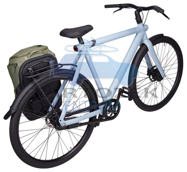 Kerékpártáska és hátizsák 3205092 Paramount Pannier 26L, zöld