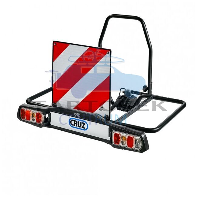 Cruz Rear Cargo 940-536 fényvisszaverő tábla, fekete