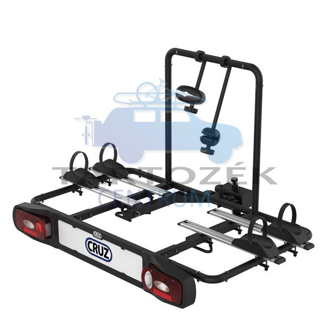 CRUZ Tailo 940-442 kerékpártartó adapter 2db kerékpárhoz, fekete