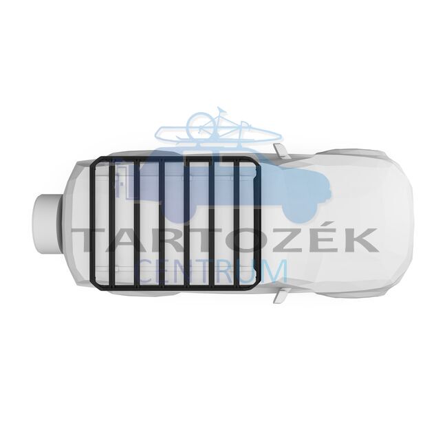 Thule tetőcsomagtartó platform Caprock XXL 611006, fekete