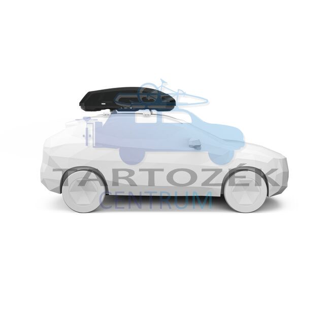 Thule Force 3 M 645200 tetőbox, fekete