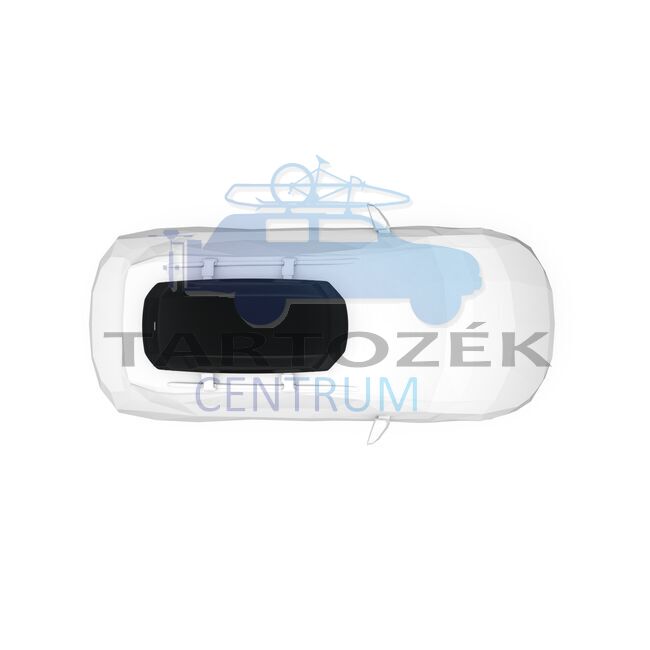 Thule Force 3 M 645200 tetőbox, fekete