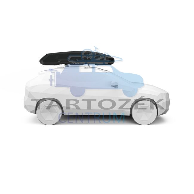 Thule Force 3 XXL Sport 645300 tetőbox, fekete