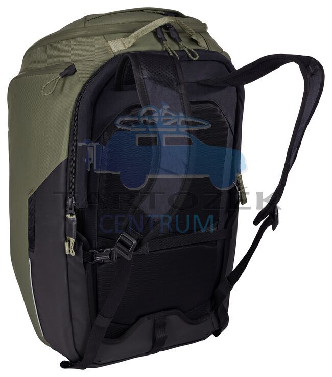 Kerékpártáska és hátizsák 3205092 Paramount Pannier 26L, zöld